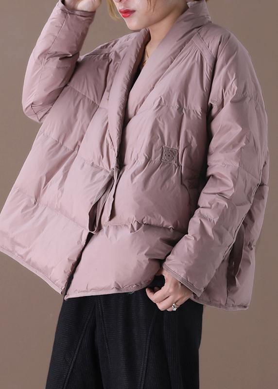 Casual Oversized Down Jacket With Thick Standup Collar NALANI