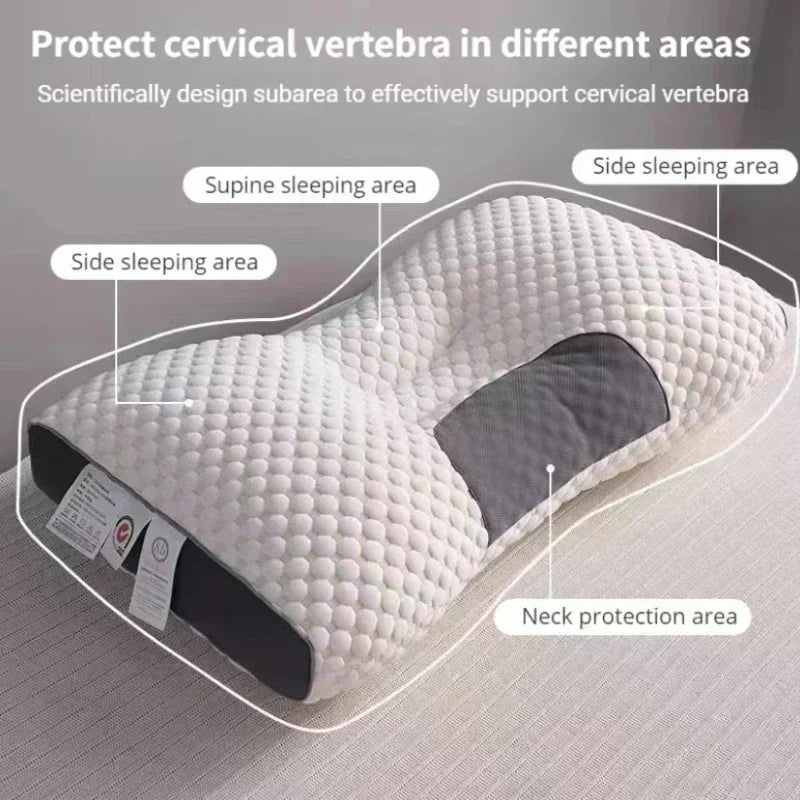 Orthopedic Foam Pillow With Massage For Neck Support-Elektronica/Gadgets-NaLani