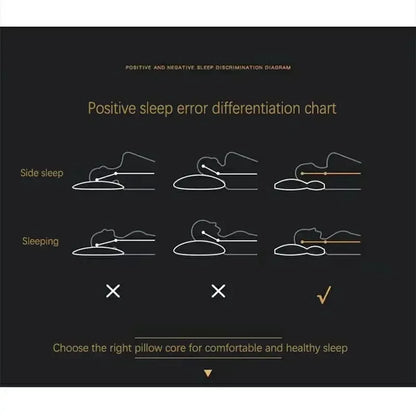 Soft Foam Pillow With Massage For Optimal Neck Support NALANI