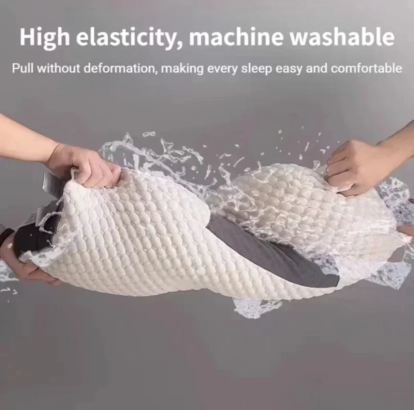 Soft Foam Pillow With Massage For Optimal Neck Support NALANI