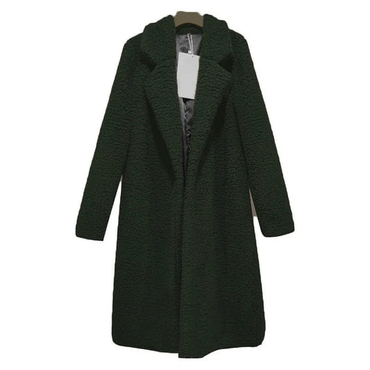 Warm Soft Long Teddy Winter Coat For Stylish Warmth NALANI