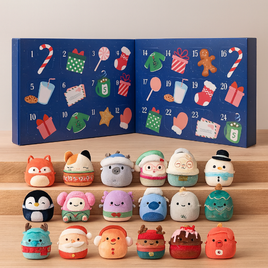 Squishmallows Advent Calendar Gift With 24 Mini Plushies Christmas