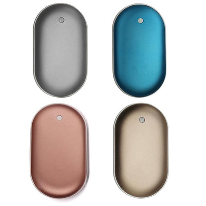 Rechargeable Hand Warmers With Built In Power Bank Blue 1 (Works for both hands) NALANI