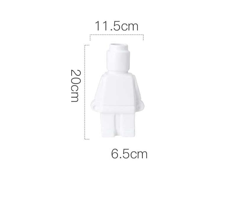 VivArt | Lego Body Vase for Unique Home Decor and Plant Display NALANI