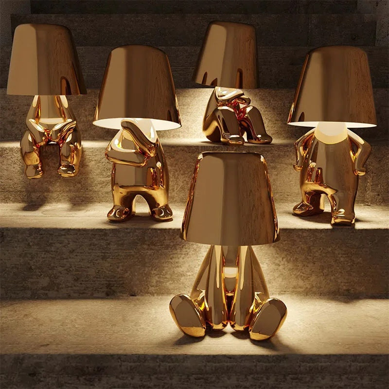 Unique Thinker Lamp Decor for Stylish Home Accent or Gift NaLani