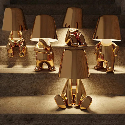 Unique Thinker Lamp Decor for Stylish Home Accent or Gift NaLani