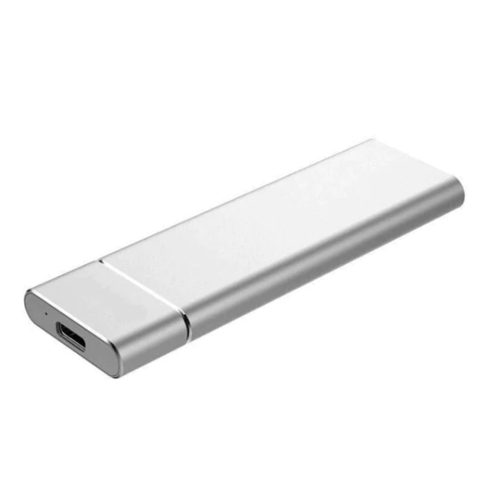 8TB Portable External Hard Drive High Speed Data Transfer Silver 8TB NALANI