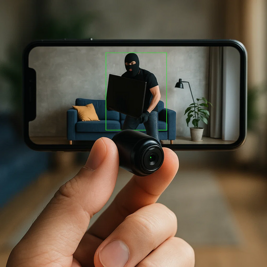 Mini Wireless Hidden Camera With Audio For Nanny Monitoring Mini Cam + 32GB NALANI