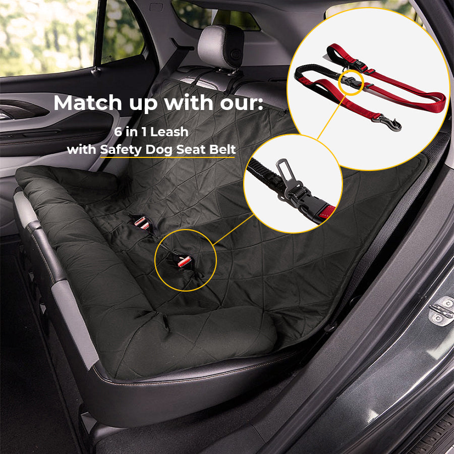 Dog Car Bed With Seat Protector For Travel Comfort NALANI
