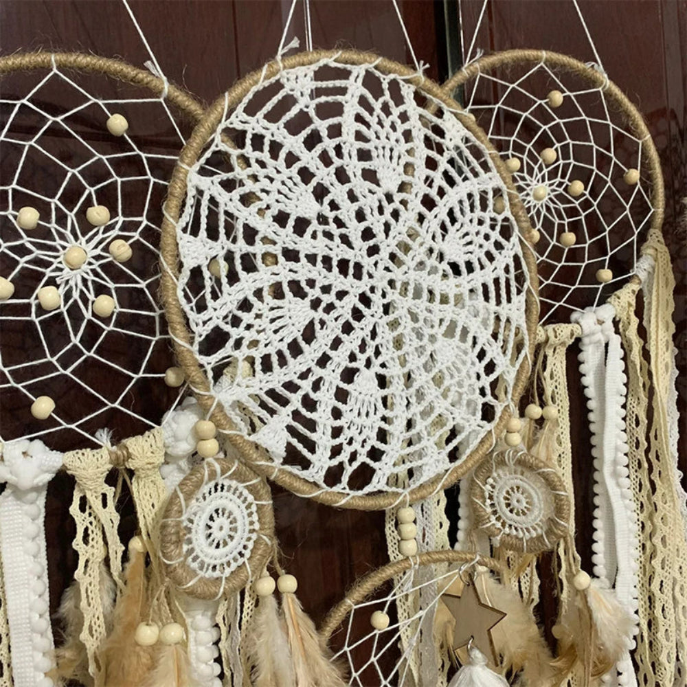 Boho Wall Hanging Dreamcatcher Set For Cozy Home Decor NALANI