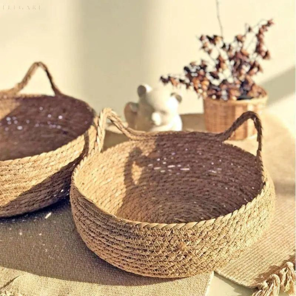 Ultra Soft Plush Cat Bed Nest Round Cozy Hideaway For Cats NALANI
