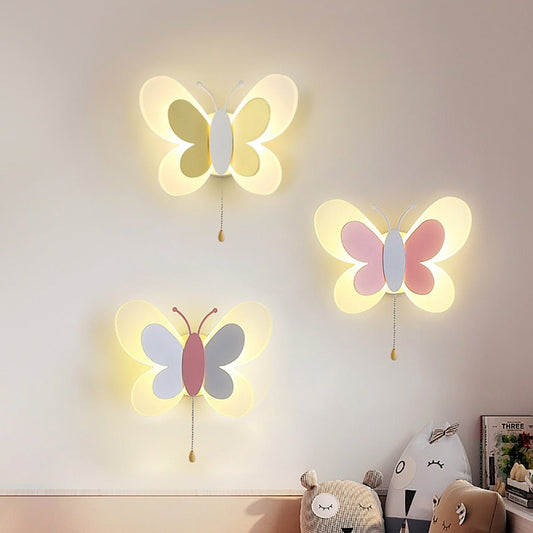 Butterfly Design LED Wall Light for Elegant Home Atmosphere NaLani