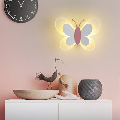 Butterfly Design LED Wall Light for Elegant Home Atmosphere NaLani