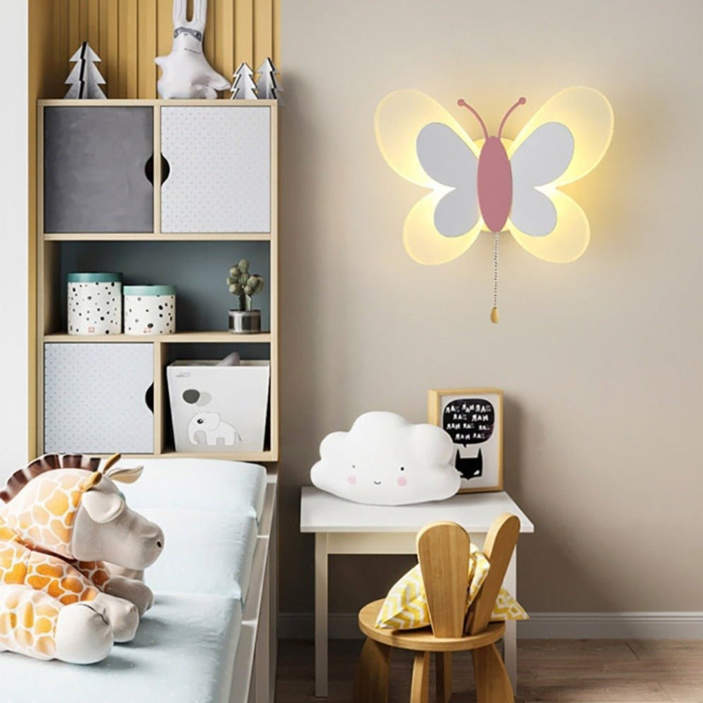 Butterfly Design LED Wall Light for Elegant Home Atmosphere NaLani