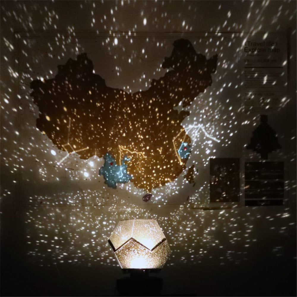 Starry Sky Projector Lamp With Ambient Lighting For Bedroom NALANI