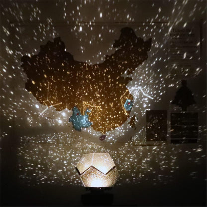 Starry Sky Projector Lamp With Ambient Lighting For Bedroom NALANI