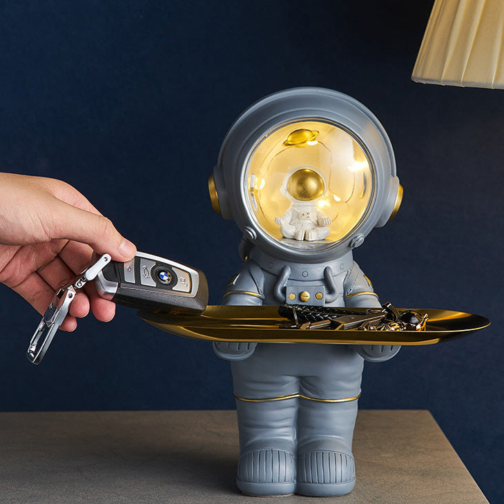 Unique Astronaut Storage Tray for Home Decor and Gift Idea NaLani