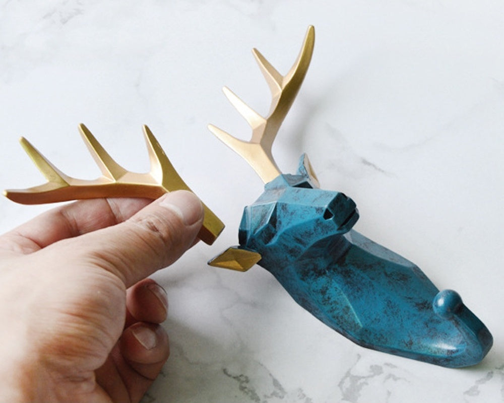 Geometric Wildlife Wall Hook for Unique Home Decor and Gifts NaLani