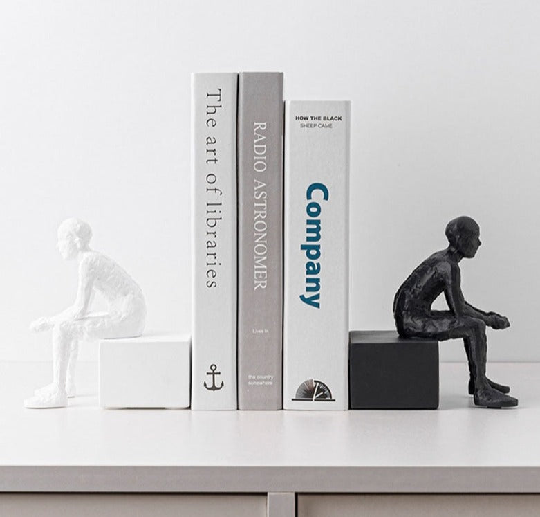 Modern Abstract Sitting Sculpture for Artistic Home Décor NaLani