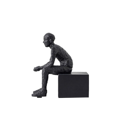 Modern Abstract Sitting Sculpture for Artistic Home Décor NaLani