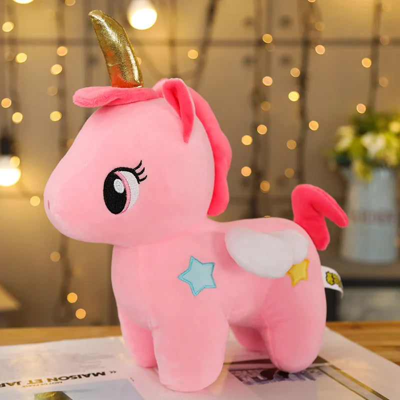 Soft Unicorn Plush Cushion for Kids Cozy Pillow Comfort NALANI