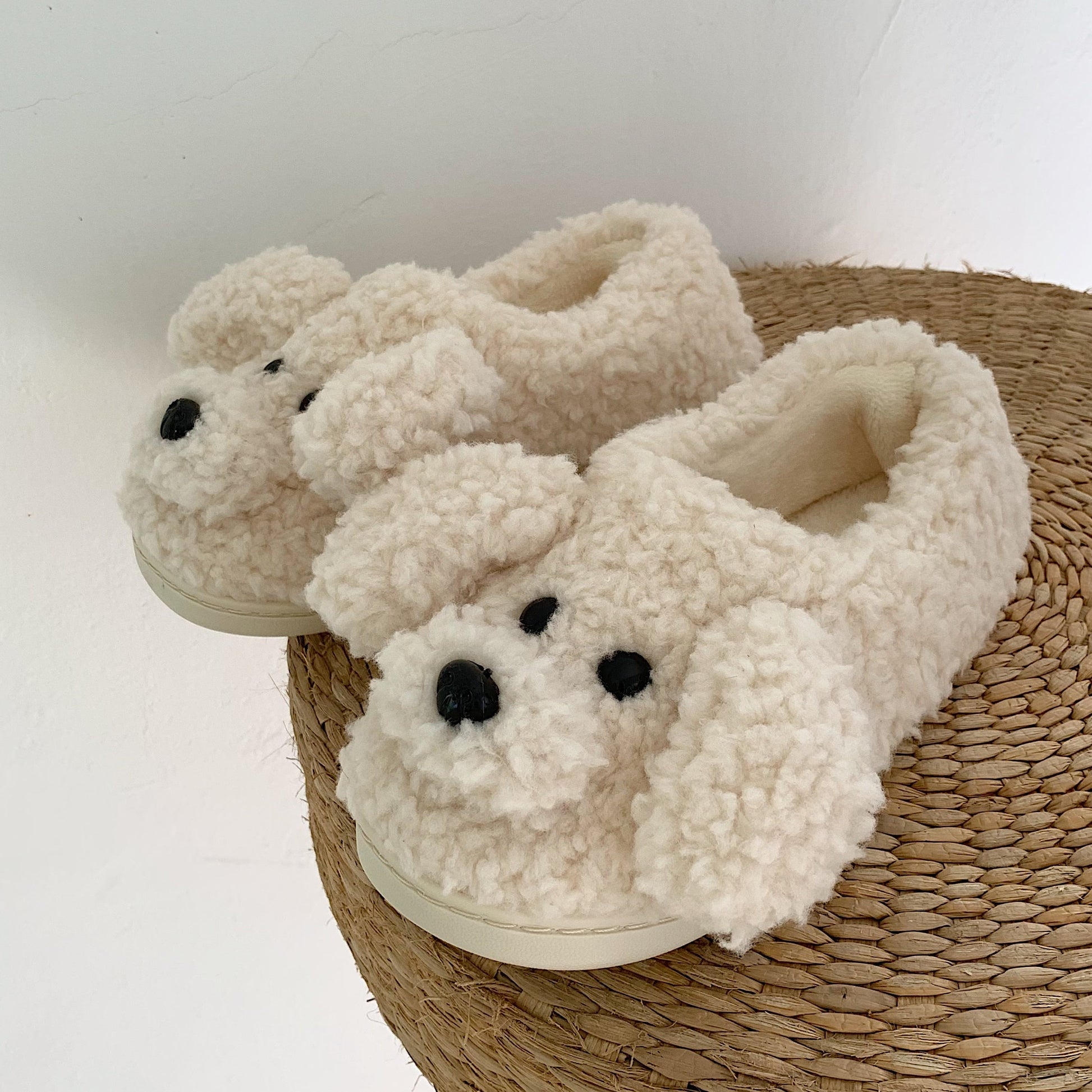 Fluffy Animal Slippers For Home All Ages Non Slip Sole NALANI