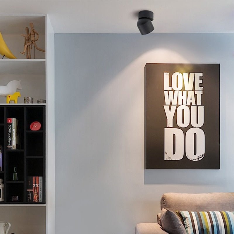 Surface Mounted Modern Spotlights for Versatile Room Lighting NALANI