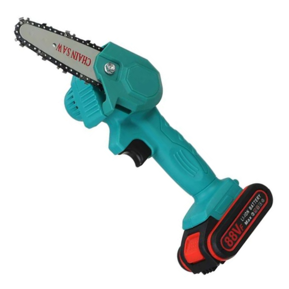 Tronix - Cordless Electric Chainsaw For Pruning And Tree Cutting Green NALANI