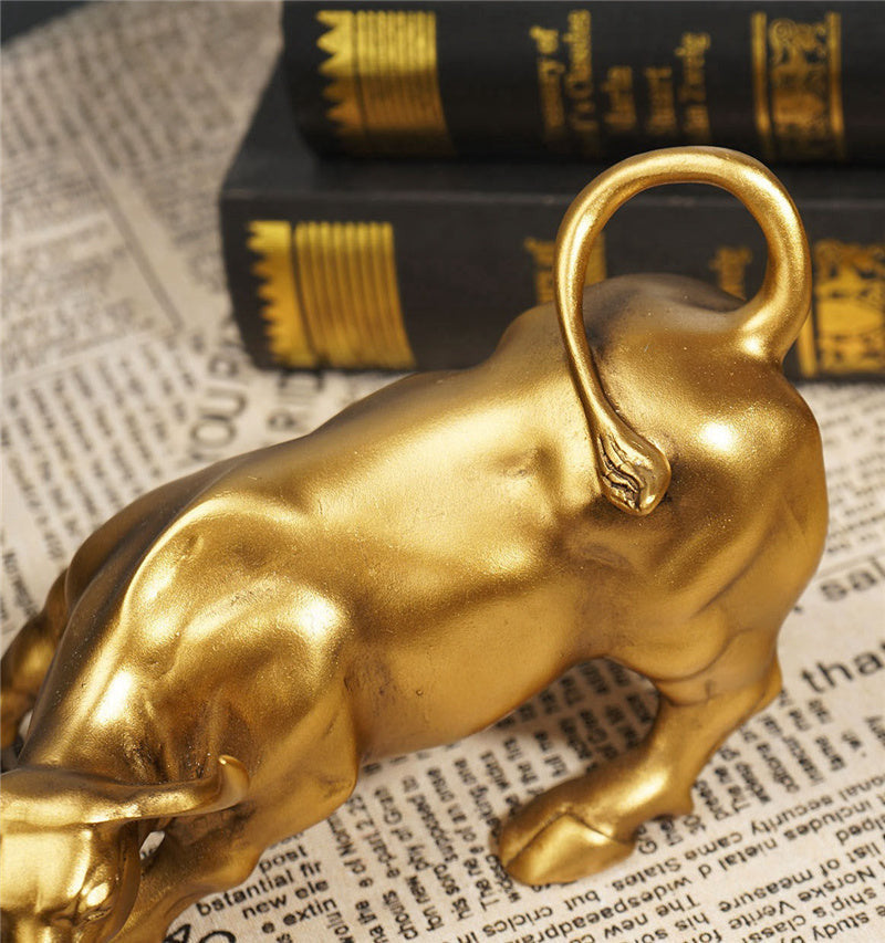 Elévo | Wall Street Bull Statue for Home or Office Decor NALANI