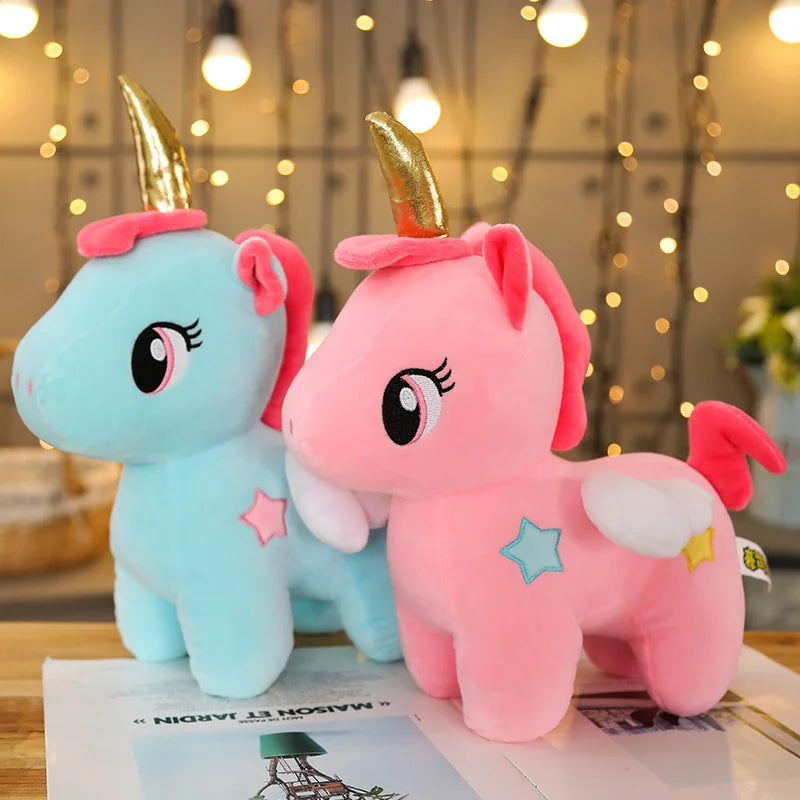 Soft Unicorn Plush Cushion for Kids Cozy Pillow Comfort NALANI