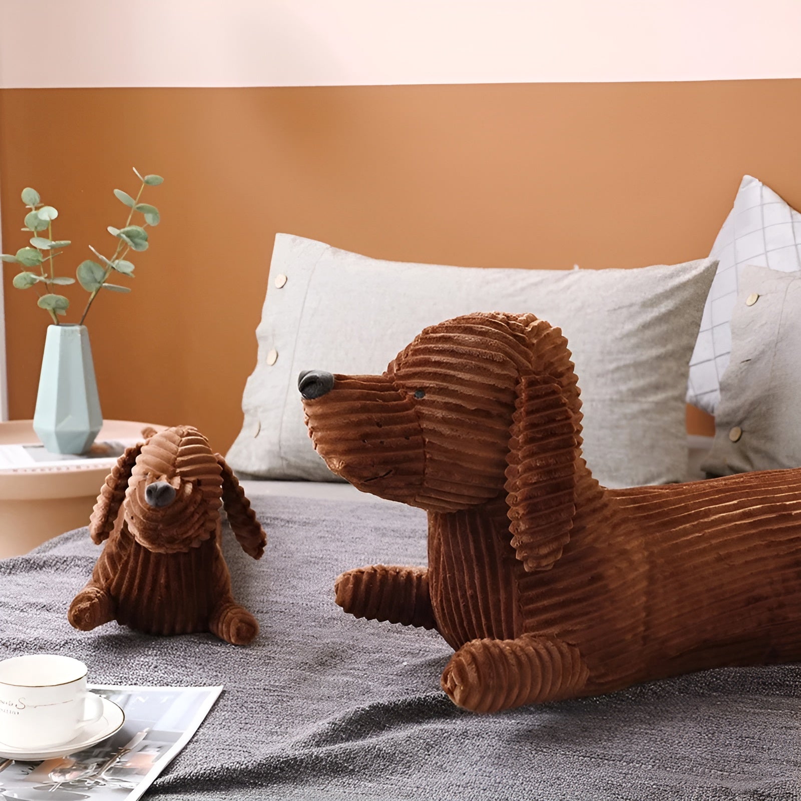 Ergonomic Dachshund Plush Pillow for Maximum Comfort NALANI