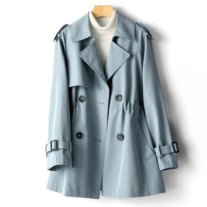Malvioni | Women's stylish lapel trench coat