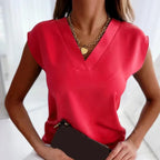 Juniper | Women's short-sleeved V-neck top | Casual 5
