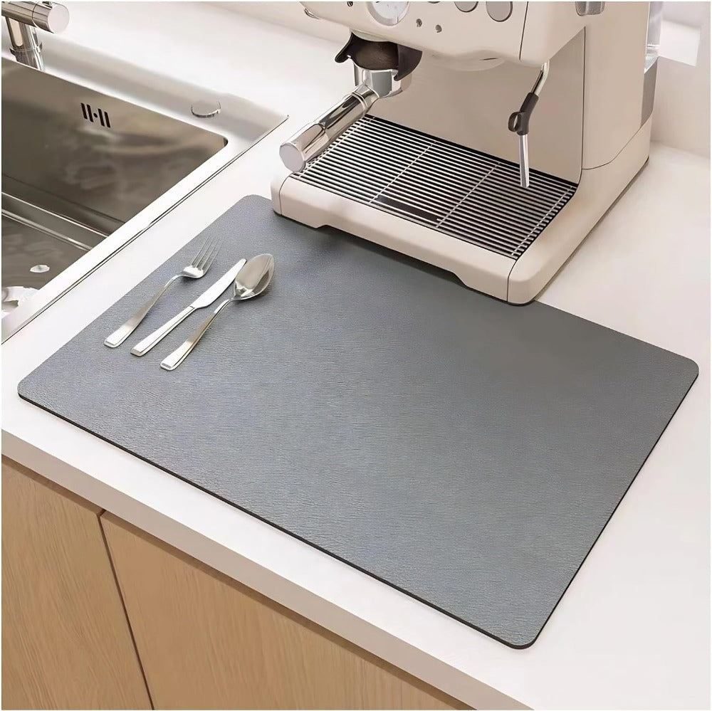 Quick Dry Kitchen Draining Mat Highly Absorbent Practical NALANI