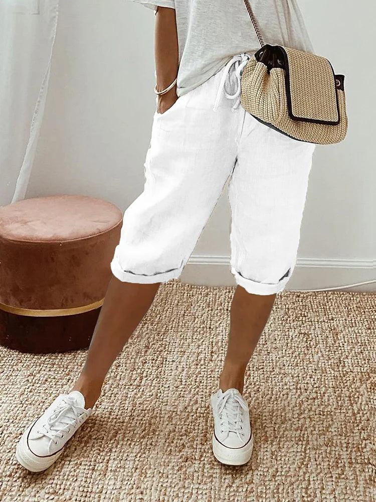 EMMA | Cotton Women’s Pants Relaxed Fit For Everyday Comfort