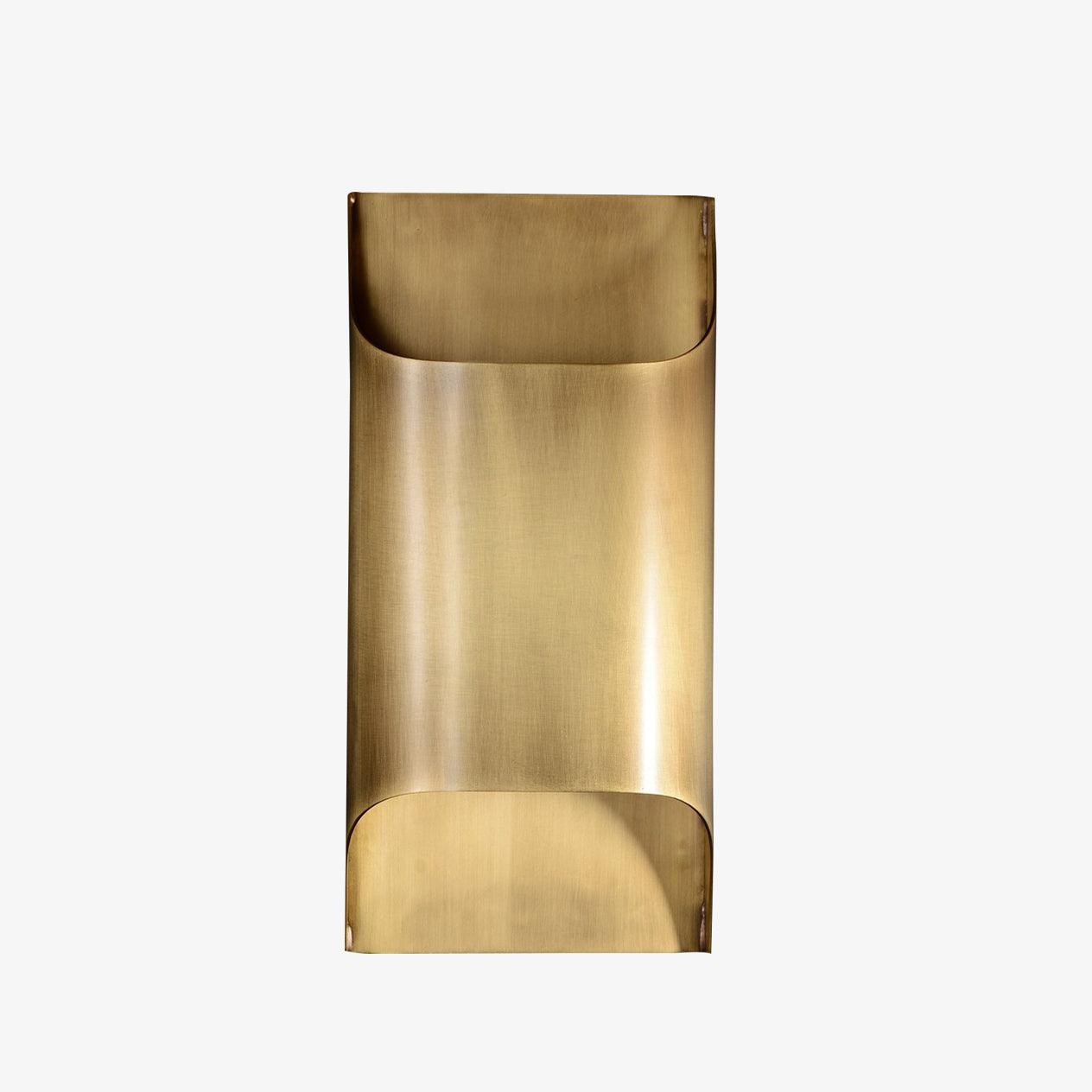 Brass Wall Lamp With Vintage Finish And Oil Coating ∅ 3.9″ x H 11.8″ Dia 10cm x H 30cm (G9 Bulb) Brass NALANI
