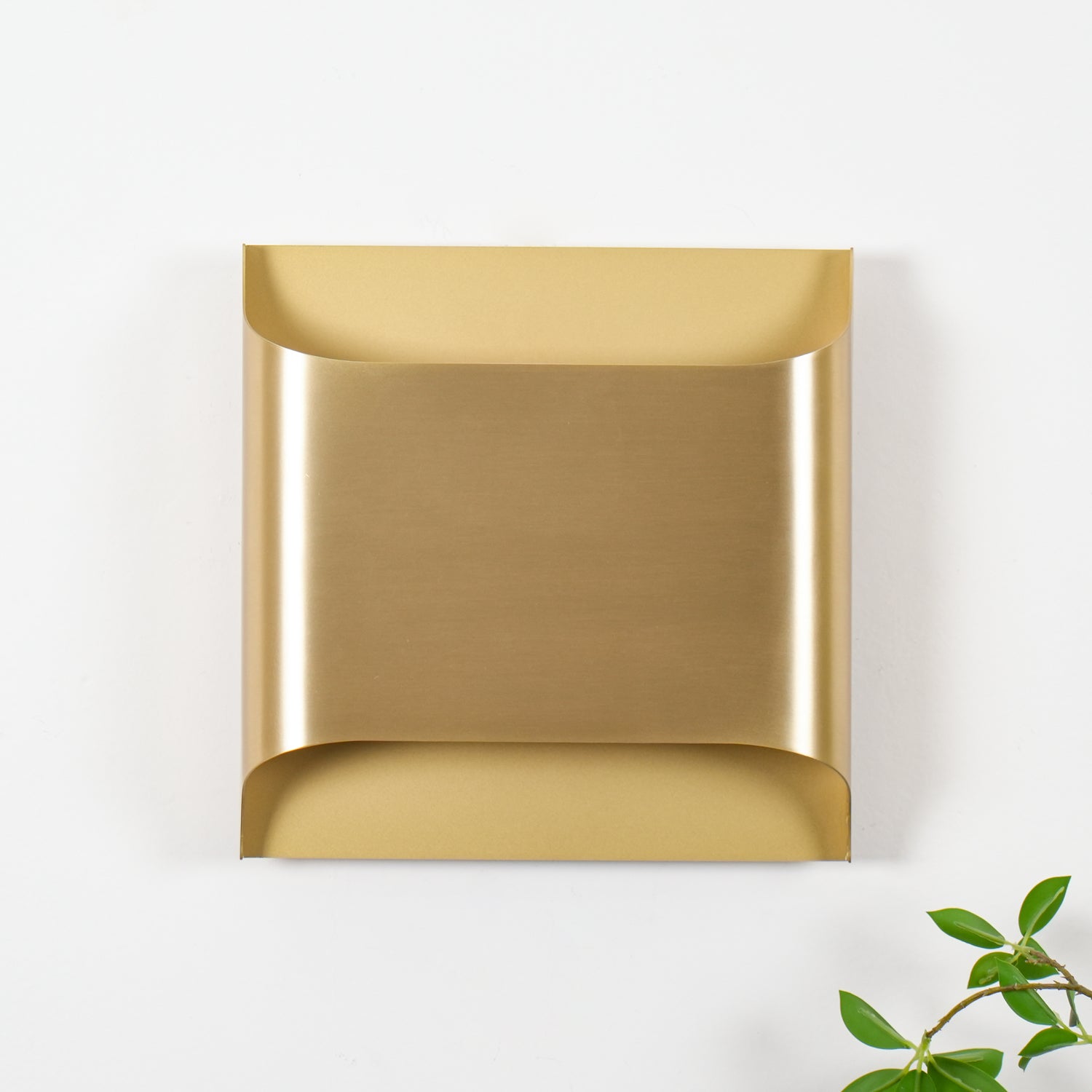 Brass Wall Lamp With Vintage Finish And Oil Coating NALANI