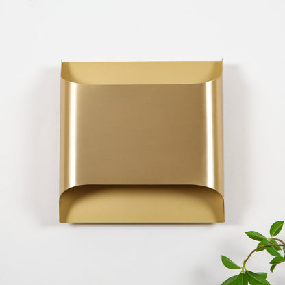 Brass Wall Lamp With Vintage Finish And Oil Coating NALANI