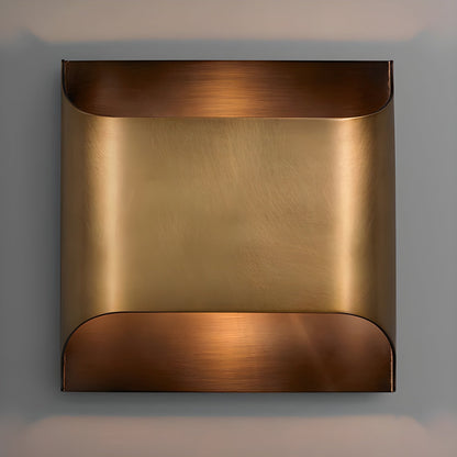 Brass Wall Lamp With Vintage Finish And Oil Coating NALANI