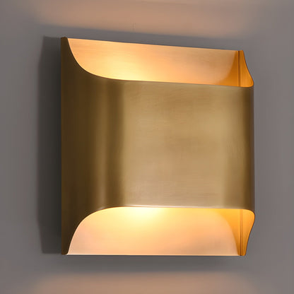 Brass Wall Lamp With Vintage Finish And Oil Coating NALANI