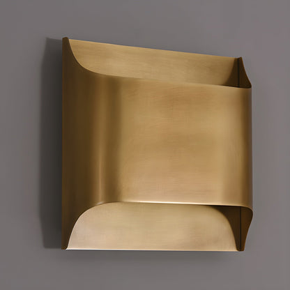 Brass Wall Lamp With Vintage Finish And Oil Coating NALANI