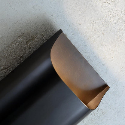 Brass Wall Lamp With Vintage Finish And Oil Coating NALANI
