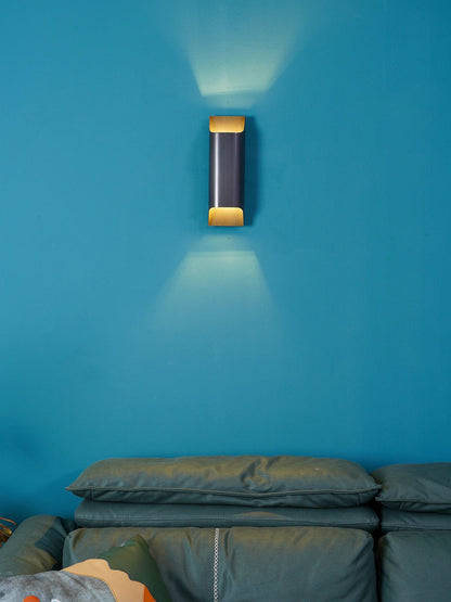 Brass Wall Lamp With Vintage Finish And Oil Coating NALANI