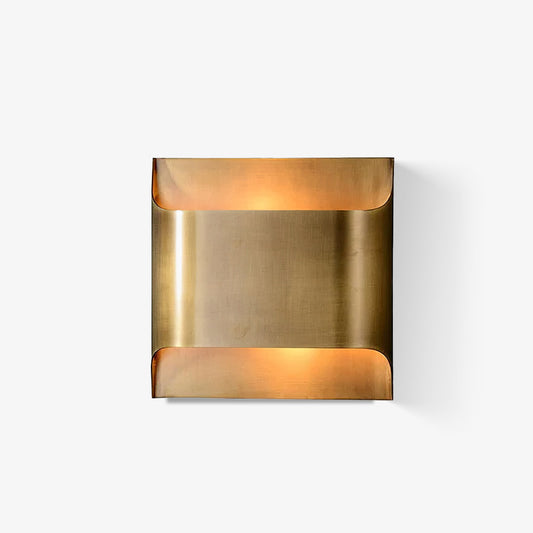 Brass Wall Lamp With Vintage Finish And Oil Coating NALANI
