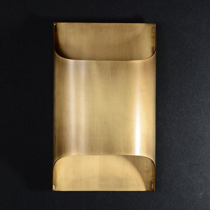 Brass Wall Lamp With Vintage Finish And Oil Coating NALANI