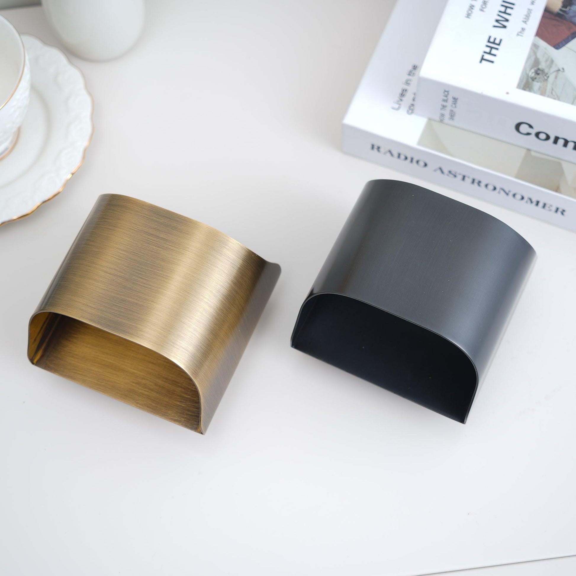 Brass Wall Lamp With Vintage Finish And Oil Coating NALANI