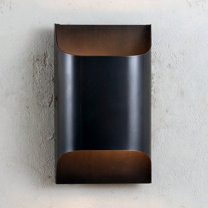 Brass Wall Lamp With Vintage Finish And Oil Coating NALANI