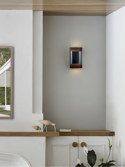Brass Wall Lamp With Vintage Finish And Oil Coating NALANI