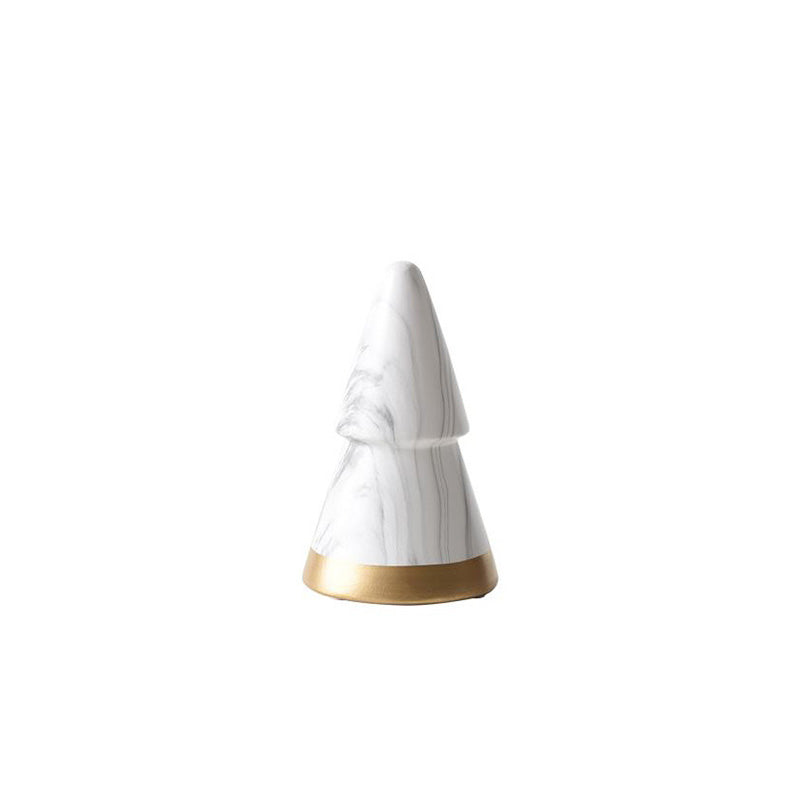 Luxury Christmas Tree Decoration Elegant Ceramic Ornament Small NaLani