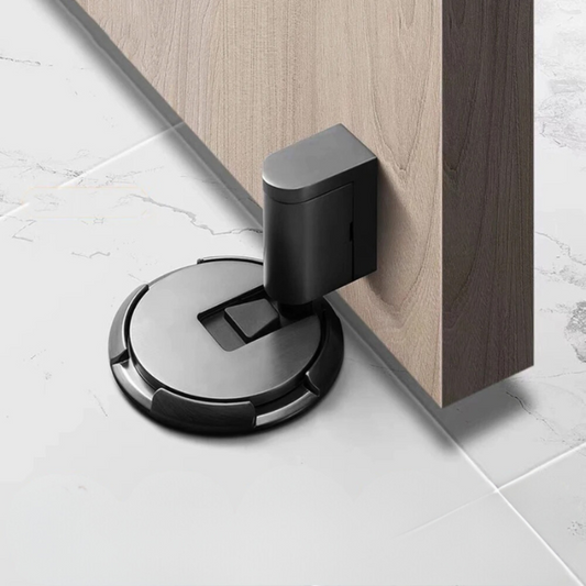 Magnetic Door Stopper Silent Hold Floor Or Wall Mount NALANI